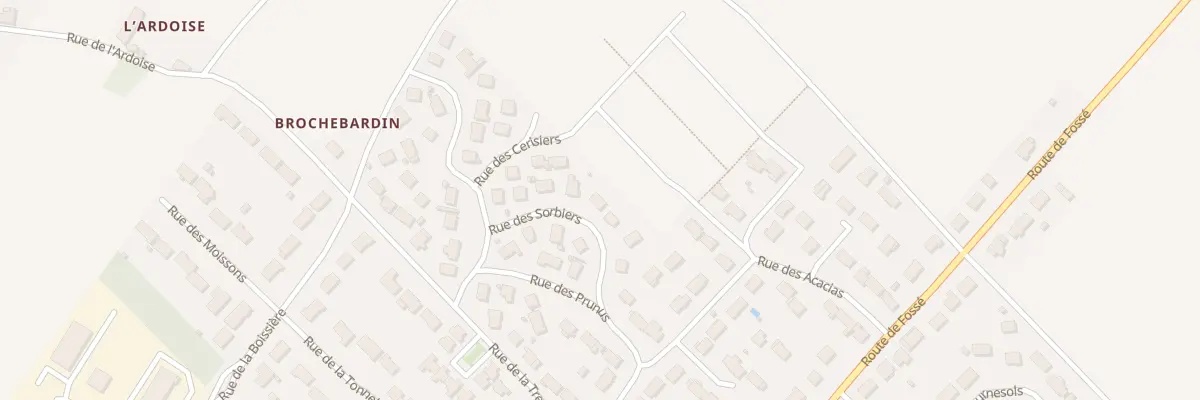 Plan du 7 Rue des Sorbiers à Saint-Sulpice-de-Pommeray