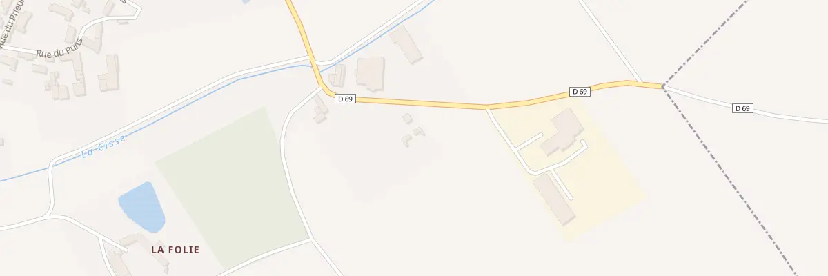 Plan du 3 La Fontaine à Rhodon