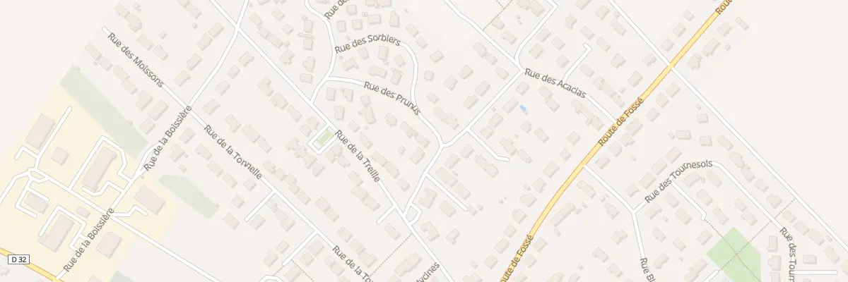 Plan du 54 Rue des Acacias à Saint-Sulpice-de-Pommeray