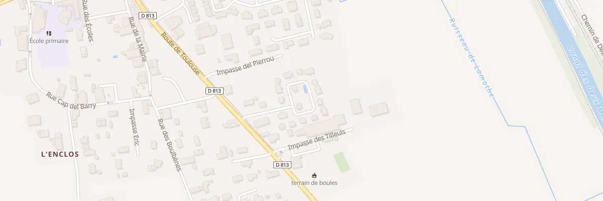 Plan du 14 Res Saint-Pierre à Dieupentale