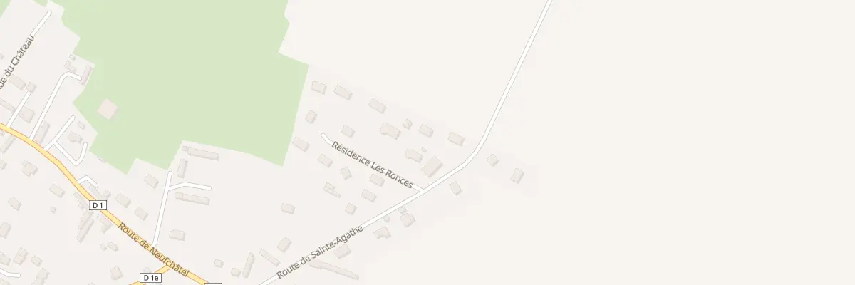 Plan du 260 Rte de Sainte Agathe à Saint-Vaast-d’Équiqueville