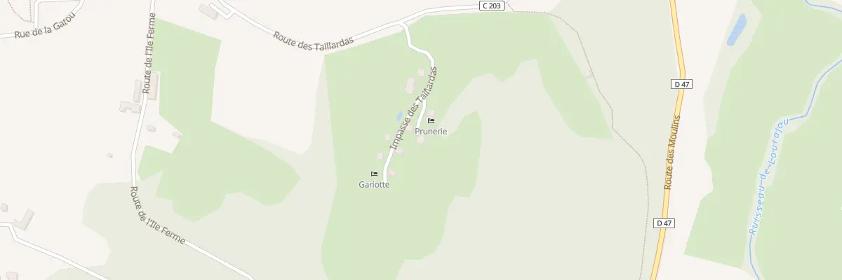Plan du 5766F Les Cardenals à Salviac