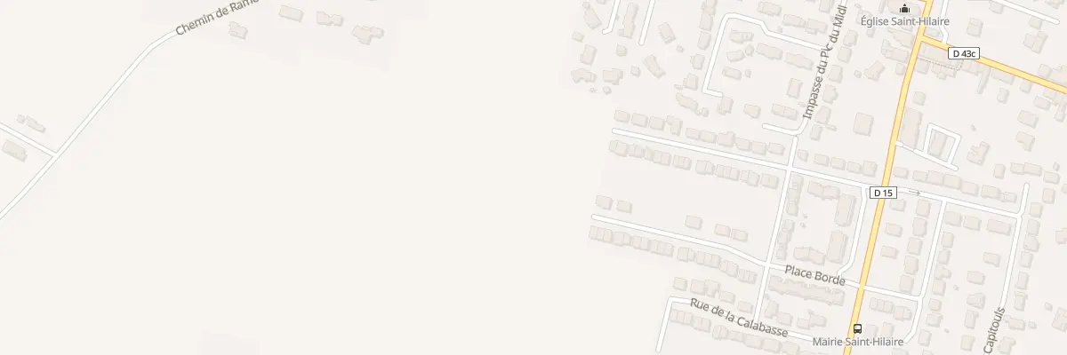 Plan du 42 Rue du Paloumere à Saint-Hilaire