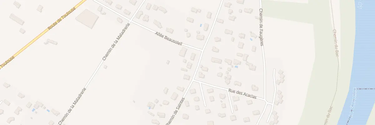 Plan du 20 Che de Saintes à Noé