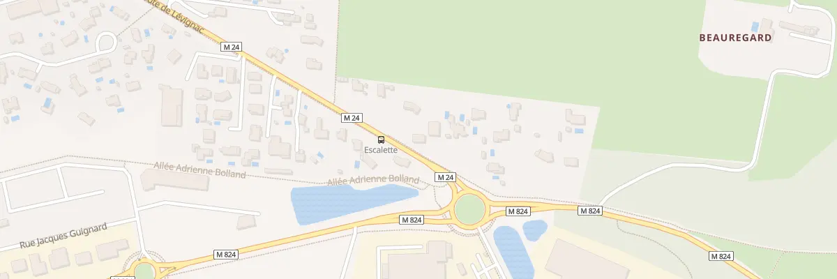 Plan du 14B Rte de Lévignac à Pibrac
