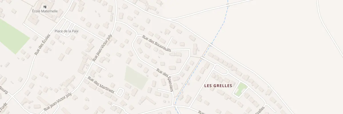 Plan du 10 Rue des Bouvreuils à Saint-Sulpice-de-Pommeray