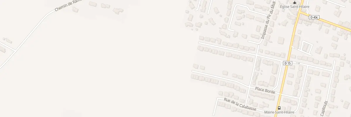 Plan du 40 Rue du Paloumere à Saint-Hilaire