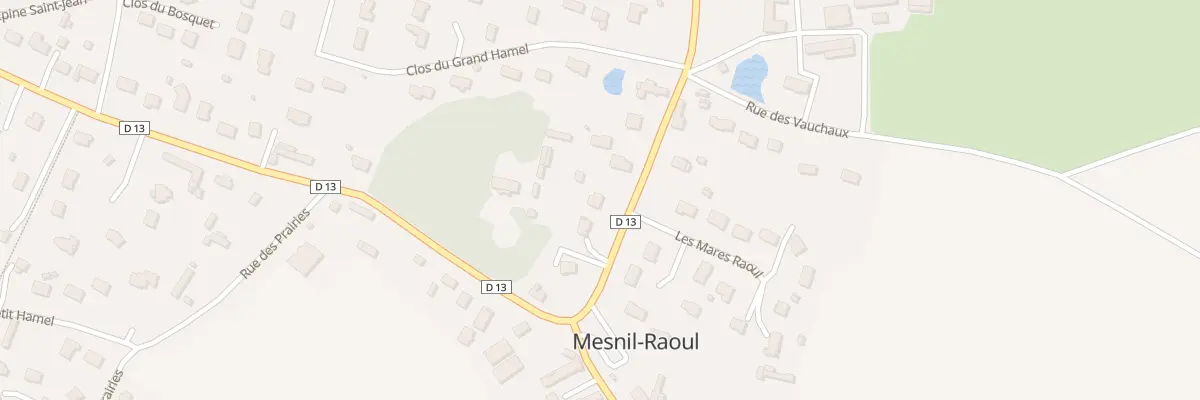 Plan du 113 Rue de l’Eglise à Mesnil-Raoul