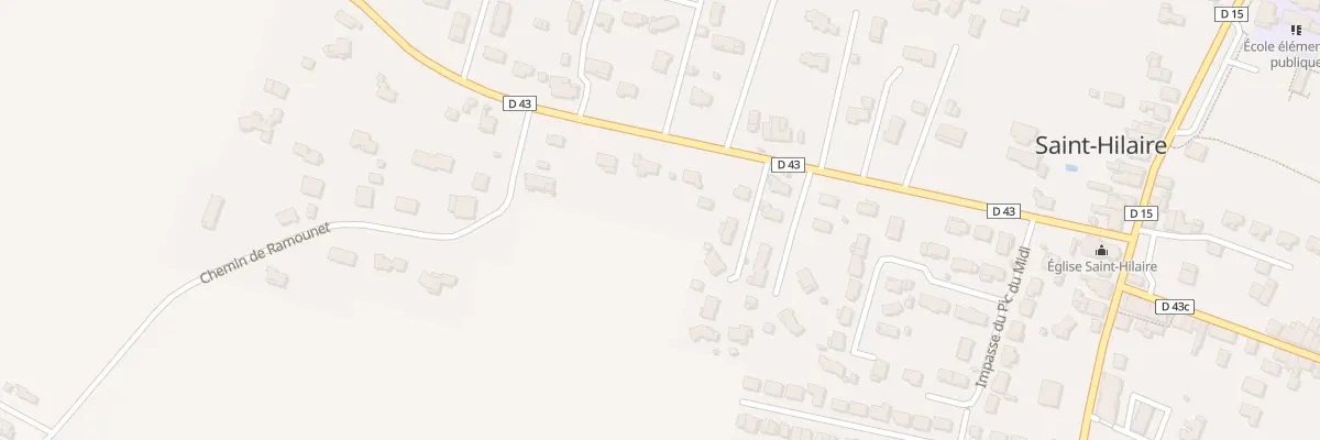 Plan du 5002F Av de Gascogne à Saint-Hilaire