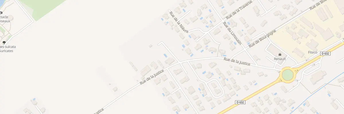 Plan du 14 Rue de la Justice à Plaisance-du-Touch