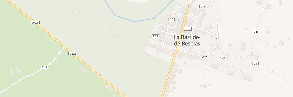Plan du 9 Bd du Coustoulou à La Bastide-de-Besplas