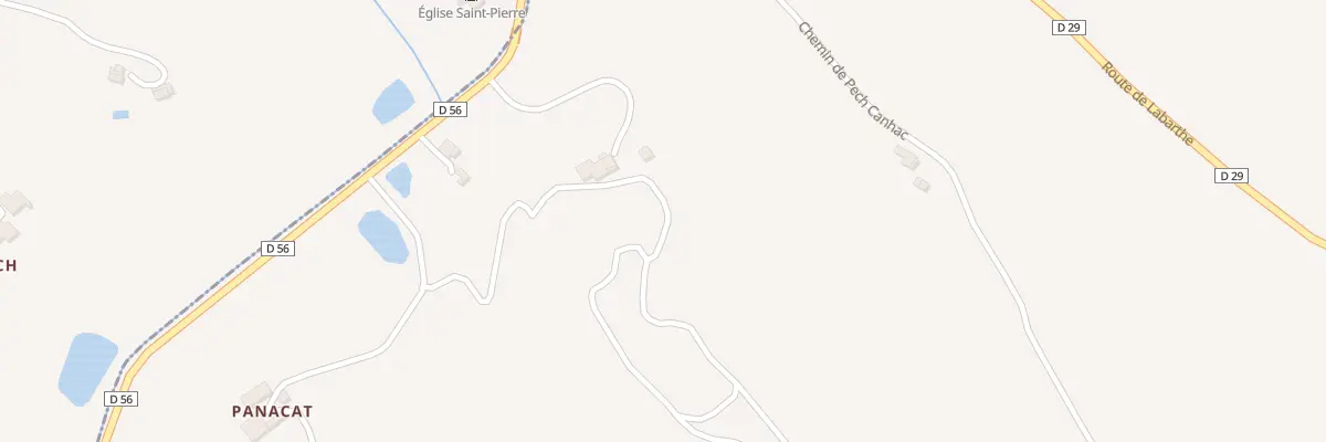 Plan du 5387 Canihac à Vazerac