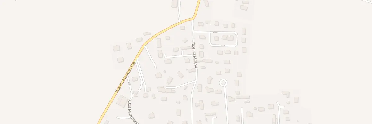 Plan du 112 Rue du Mesnil à Mesnil-Raoul