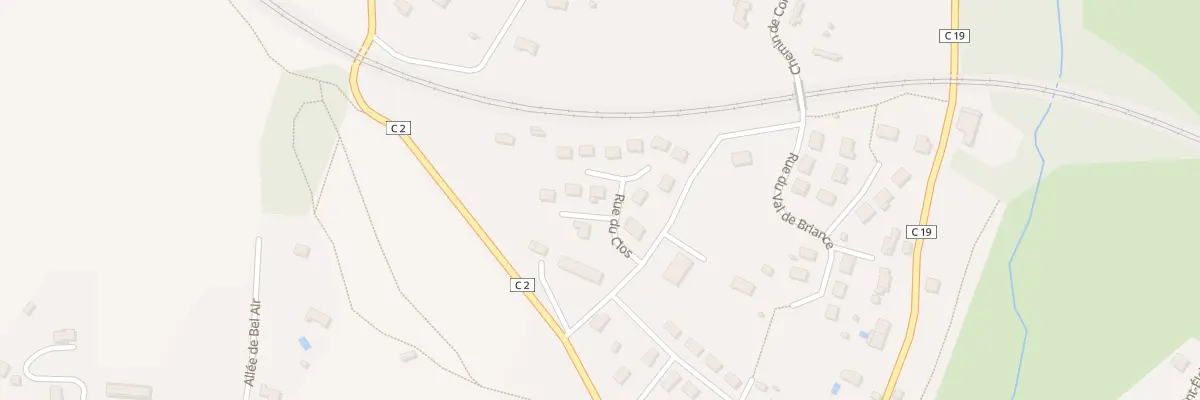Plan du 12 Rue du Clos à Solignac