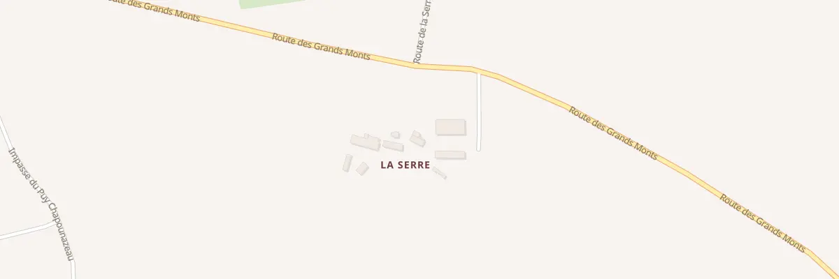 Plan du 156 Rte des Grands Monts à Saint-Yrieix-la-Perche