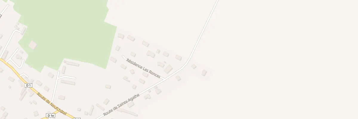 Plan du 265 Rte de Sainte Agathe à Saint-Vaast-d’Équiqueville
