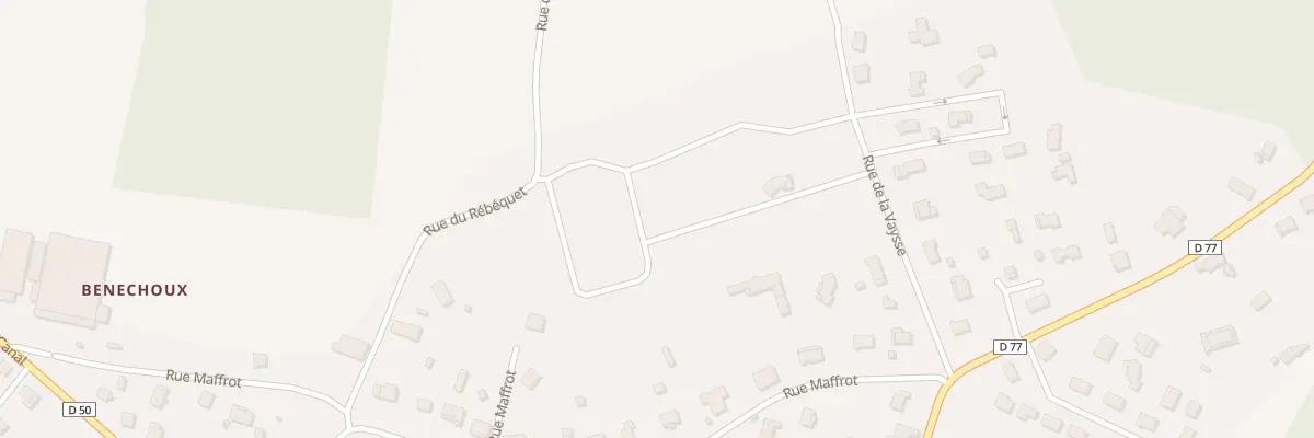 Plan du 200 Rue du Moulduret à Montbartier