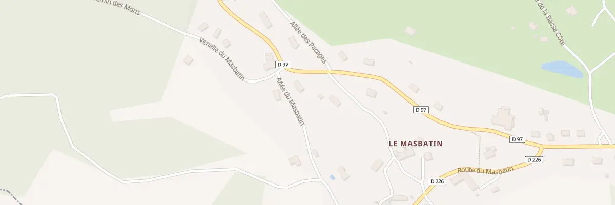 Plan du 27 Rte des Pacages du Masbatin à Bonnac-la-Côte