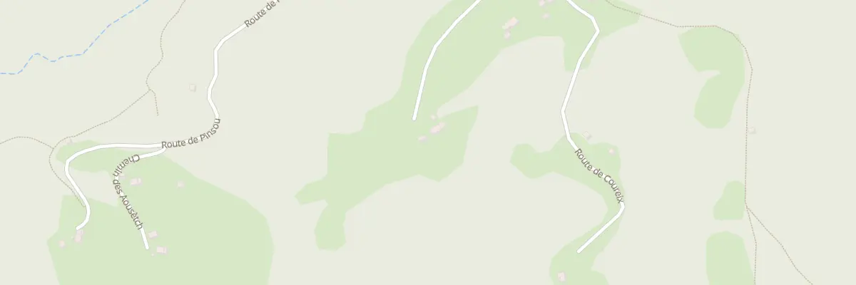 Plan du 369 Che de la Coste à Aleu