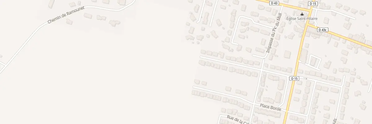 Plan du 55 Rue Balaitous à Saint-Hilaire