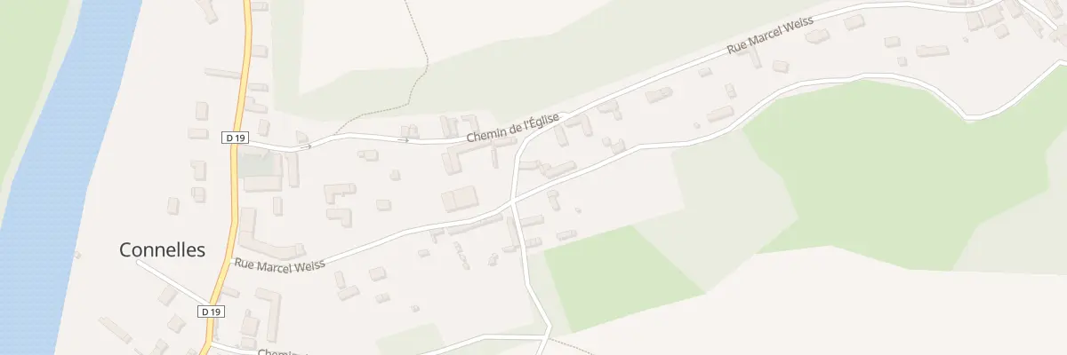 Plan du 19 Rue Marcel Weiss à Connelles