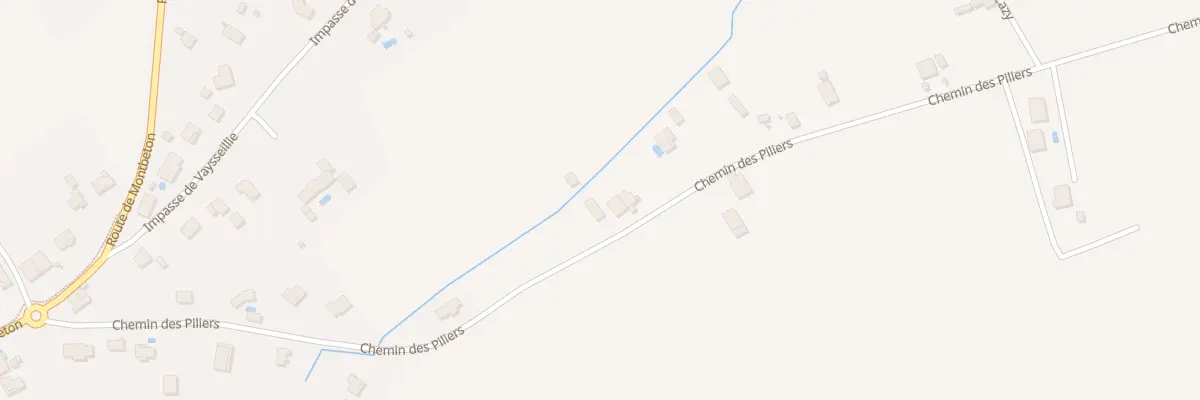 Plan du 573 Che des Pilliers à Lacourt-Saint-Pierre