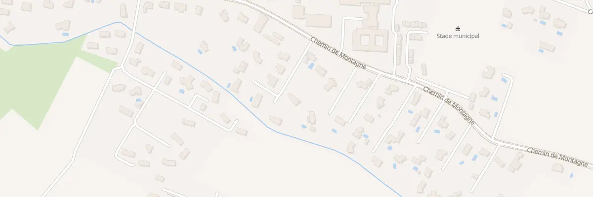 Plan du 783 Che de Montagne à Montbeton