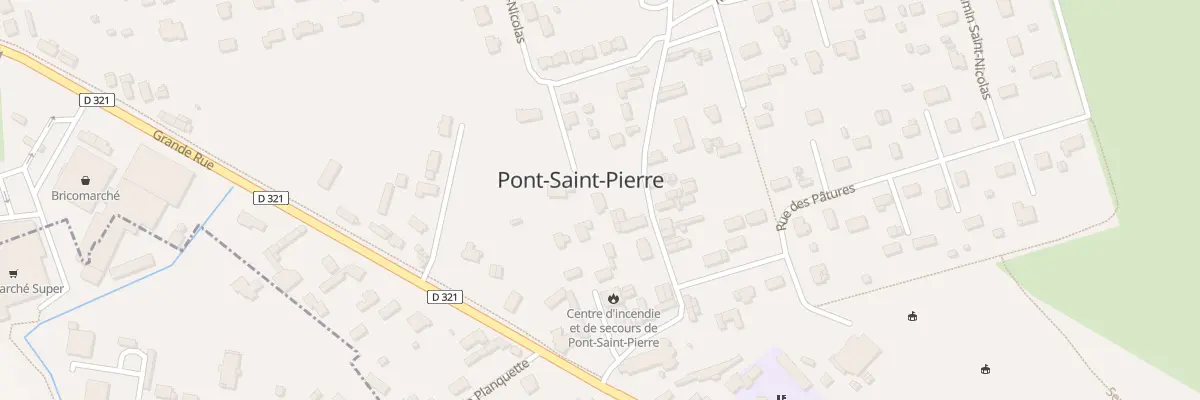 Plan du 2C Rue de Fontaine Guerard à Pont-Saint-Pierre