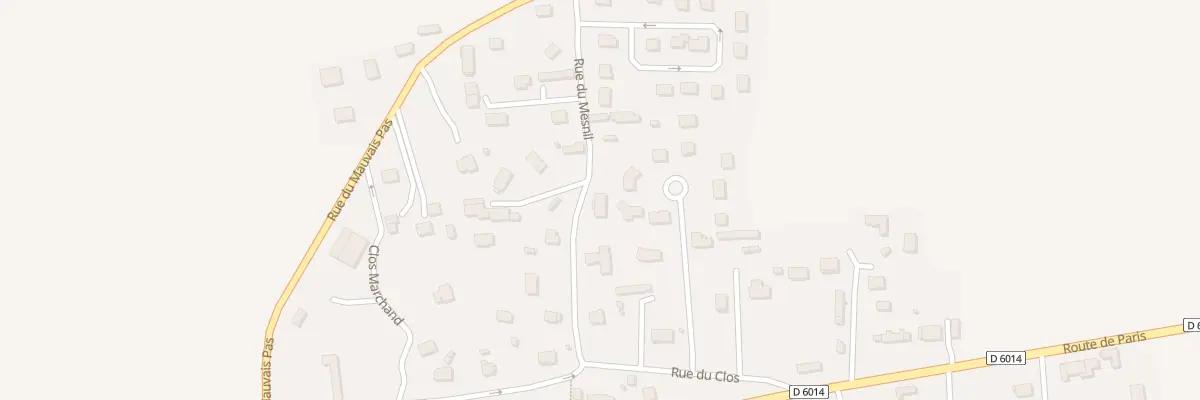 Plan du 151 Rue du Mesnil à Mesnil-Raoul