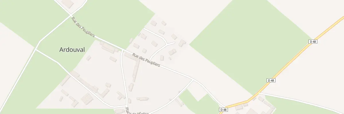 Plan du 2 Lot Sanson à Ardouval