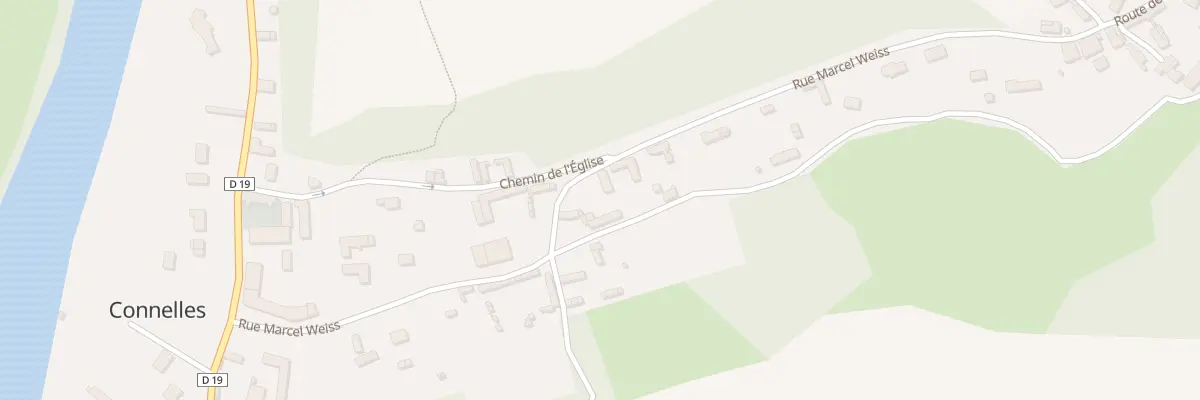 Plan du 21 Rue Marcel Weiss à Connelles