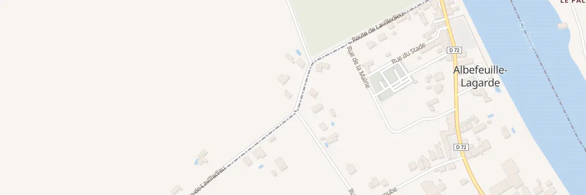 Plan du 316 Rte de Lavilledieu à Barry-d’Islemade