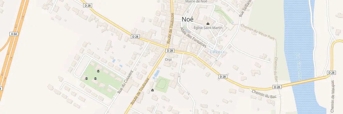 Plan du 8 Pl de la Bascule à Noé