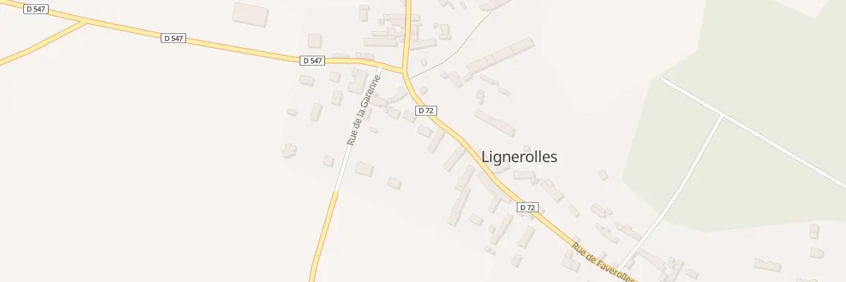 Plan du 15A Rue de Faverolles à Lignerolles