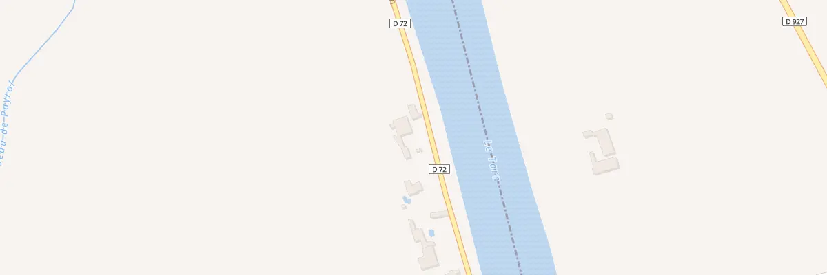 Plan du 3176 Rte des Rives du Tarn à Barry-d’Islemade