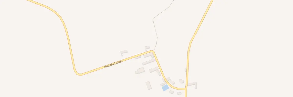 Plan du 6 Rue du Lavoir à Orrouer