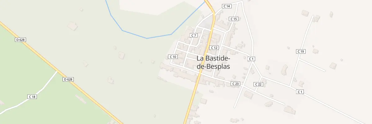 Plan du 2 Rue des Nobles à La Bastide-de-Besplas