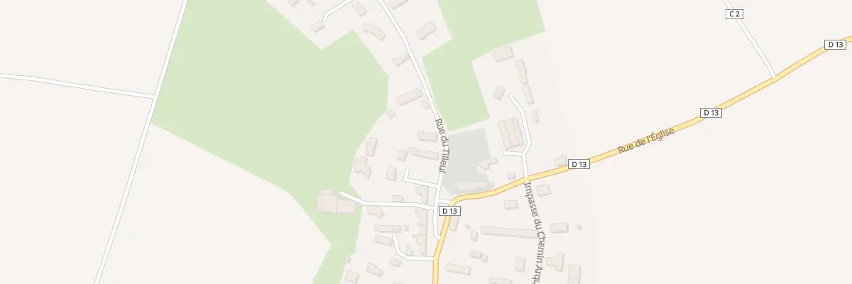 Plan du 43 Rue du Tilleul à Mesnil-Raoul