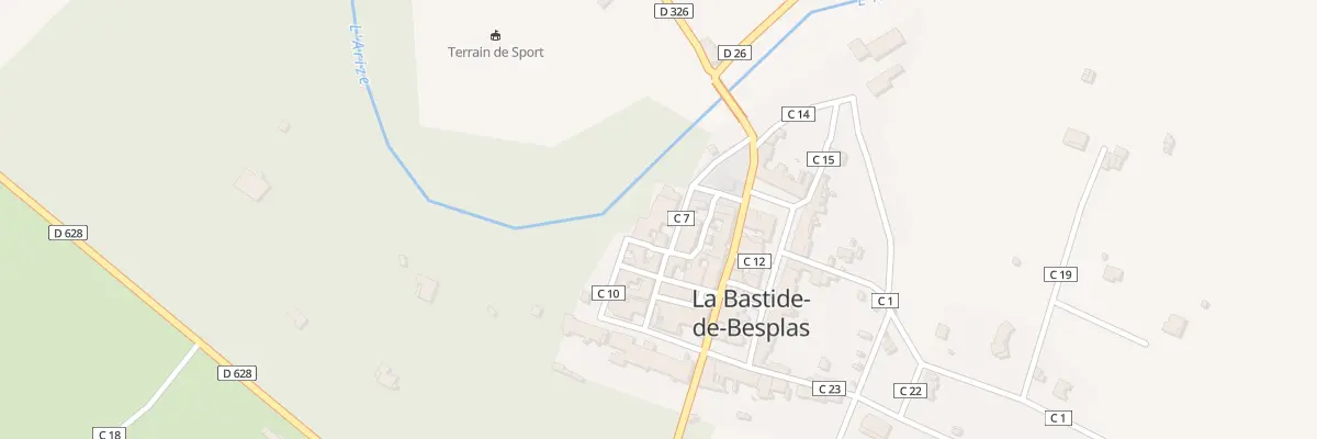 Plan du 15 Rue des Nobles à La Bastide-de-Besplas