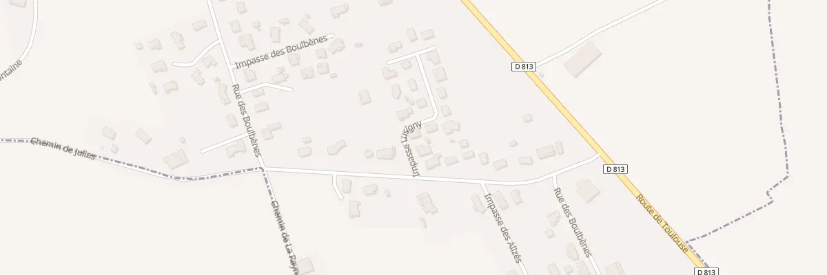 Plan du 1B Imp Lusigny à Dieupentale