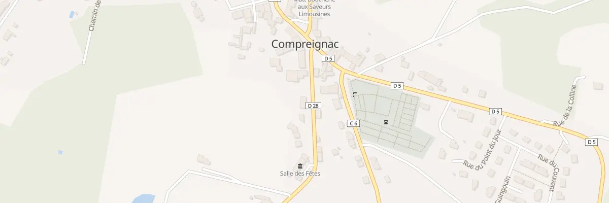 Plan du 4 Av Jean Moulin à Compreignac