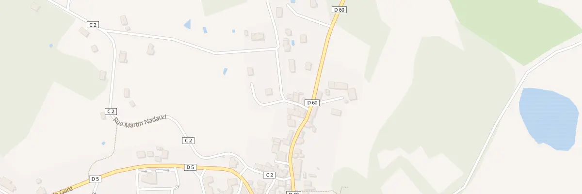 Plan du 6 Che de Vedrennes à Compreignac