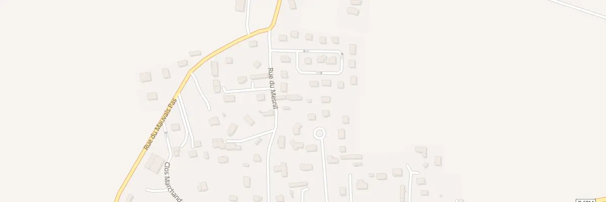 Plan du 121 Rue du Mesnil à Mesnil-Raoul