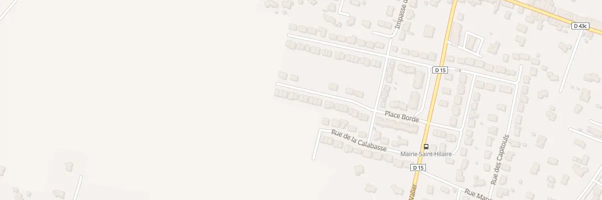 Plan du 53 Rue du Paloumere à Saint-Hilaire