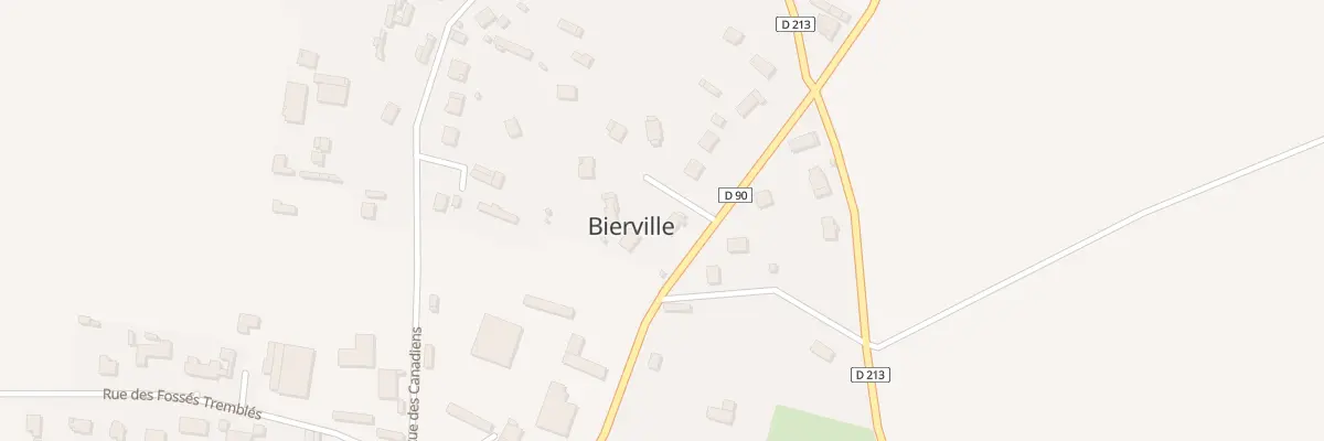 Plan du 305 Rue de l’Eglise à Bierville
