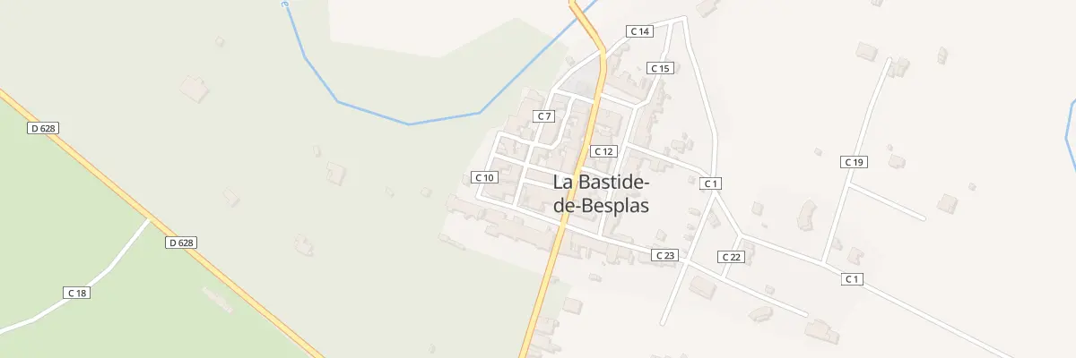 Plan du 3 Rue du Presbytère à La Bastide-de-Besplas