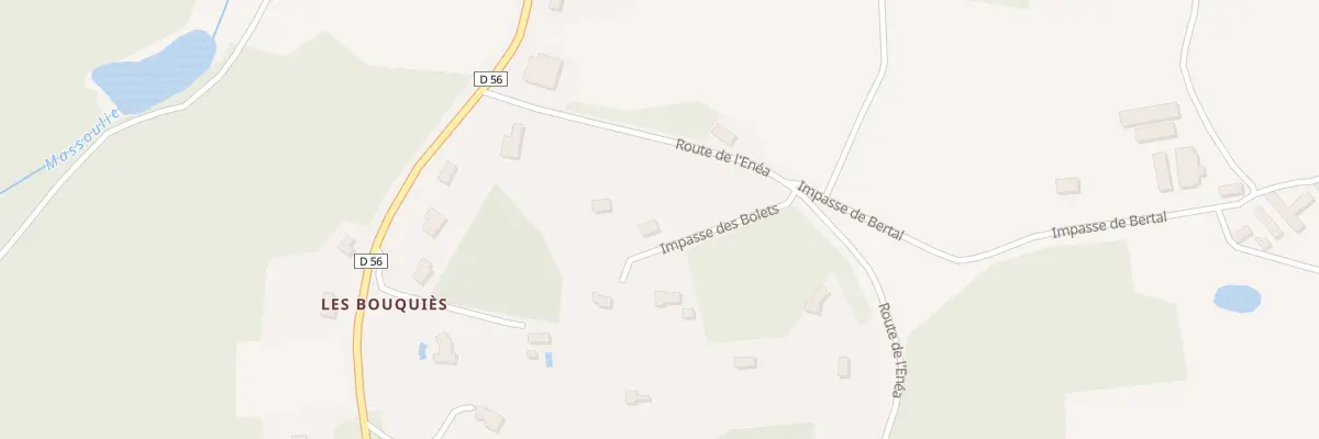 Plan du 435 Les Bousquies à Saint-Crépin-et-Carlucet
