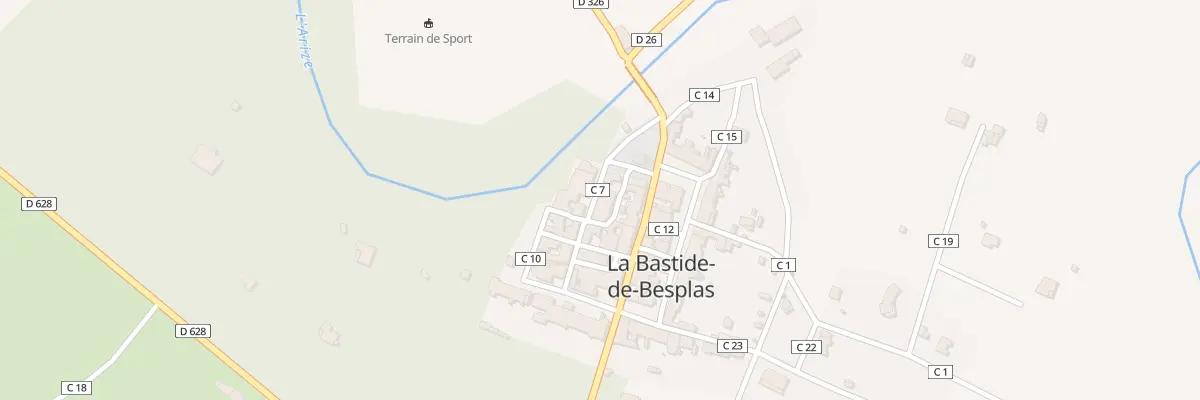 Plan du 12 Rue des Nobles à La Bastide-de-Besplas