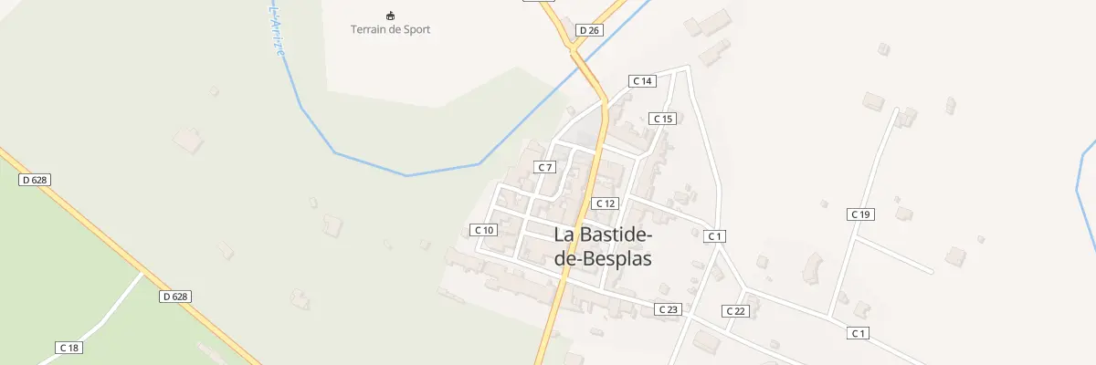 Plan du 10 Rue des Nobles à La Bastide-de-Besplas