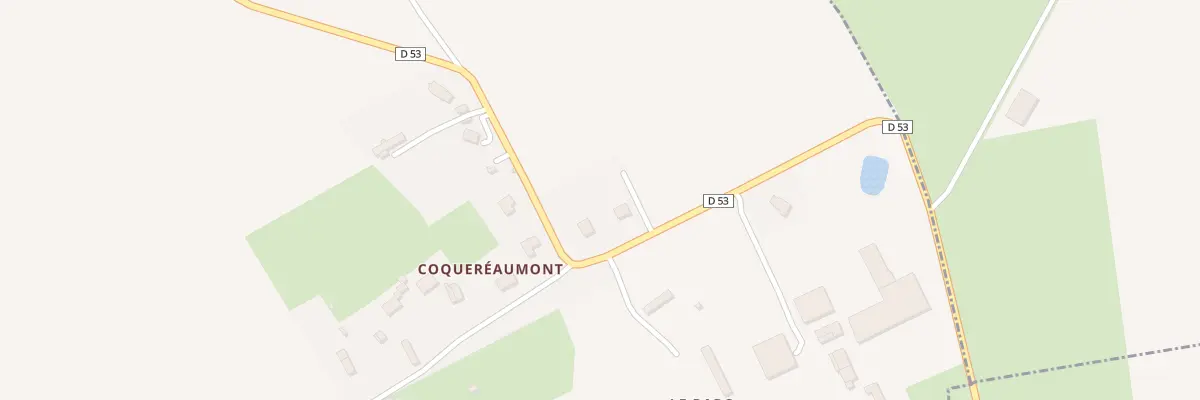 Plan du 1525 Rue de Coquereaumont à Bois-d’Ennebourg